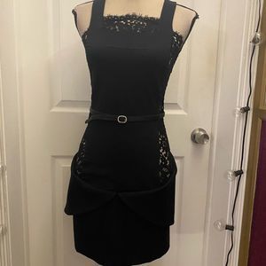 Givenchy sexy lace detailed mini dress, M